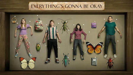 Promo poster for Hulu's Everything's Going to Be Okay tv Show.