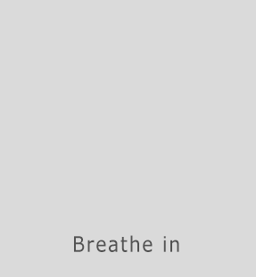 Gif that encourages people to take deep breaths in and out.
